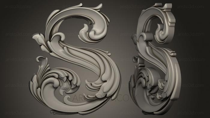 Carved Decors (CARVD_0009) 3D model for CNC machine